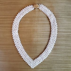 V-Shaped Freshwater Pearl Necklace